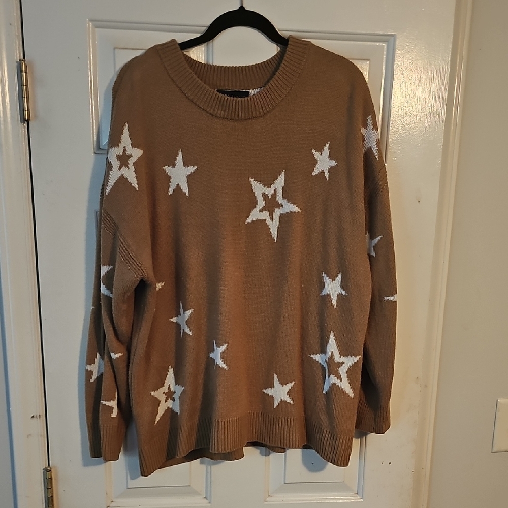 Lane Bryant Reversible Star Sweater